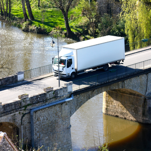 Impilo Waters delivery truck